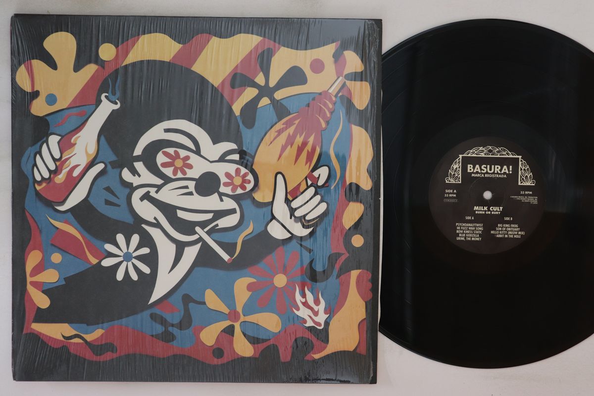 米LP Milk Cult Burn Or Bury P153932 PRIORITY /00260 レコード 米LP Milk Cult Burn Or Bury P153932 PRIORITY /00260