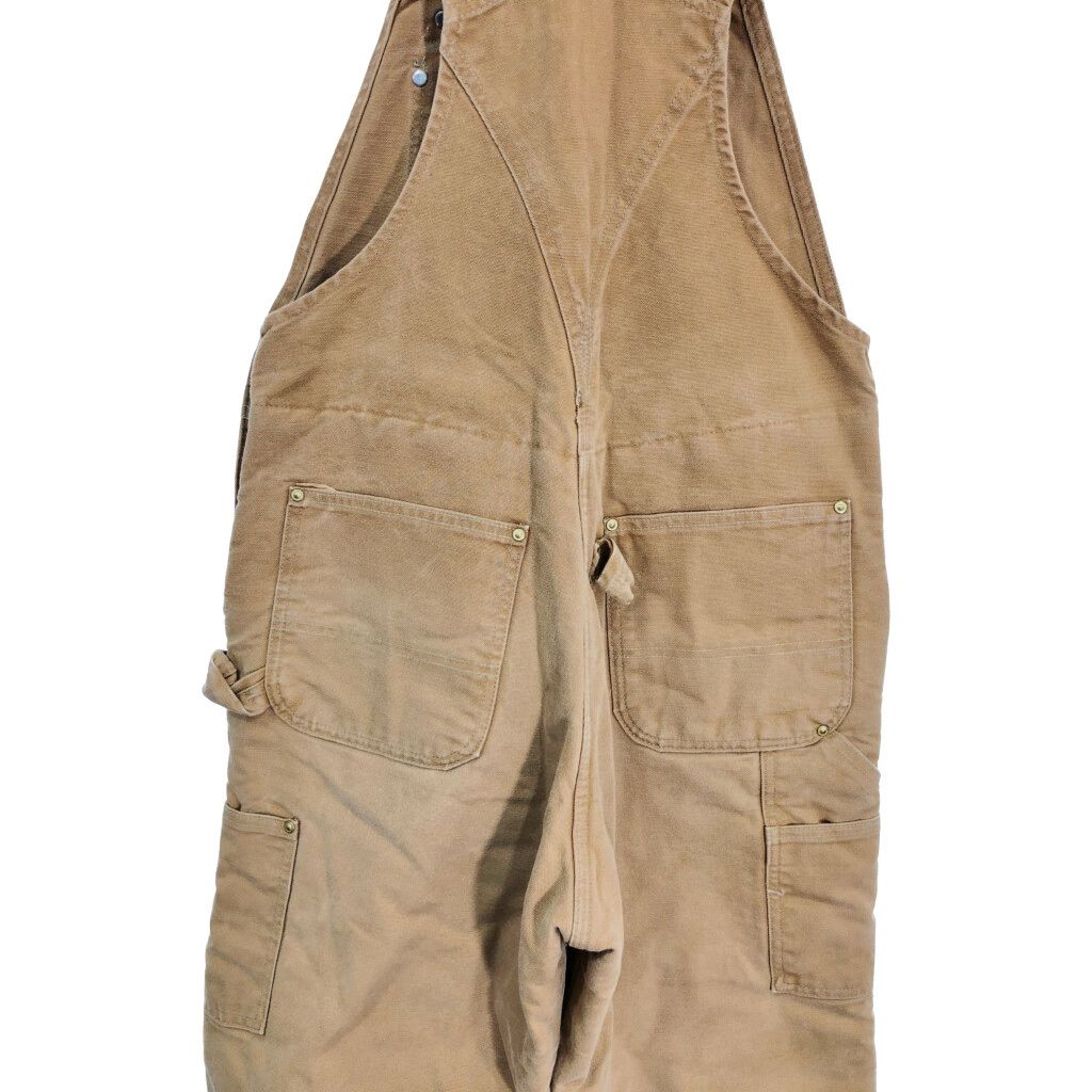 90年代 USA製 Carhartt カーハート ダック ダブルニー ビブ