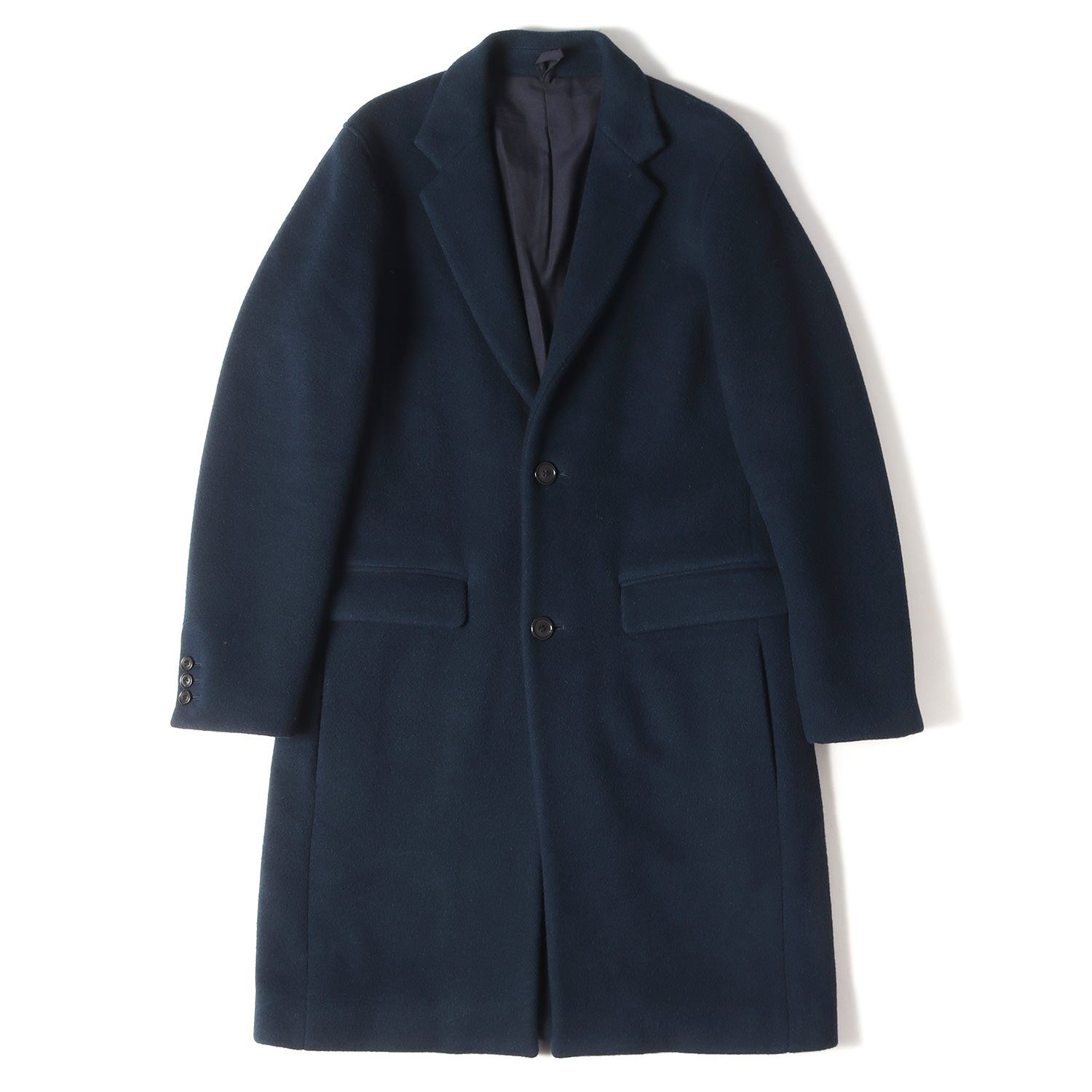 Graphpaper ダークネイビー チェスターコート 15AW (チェスター Graphpaper ダークネイビー チェスターコート 15AW (チェスター