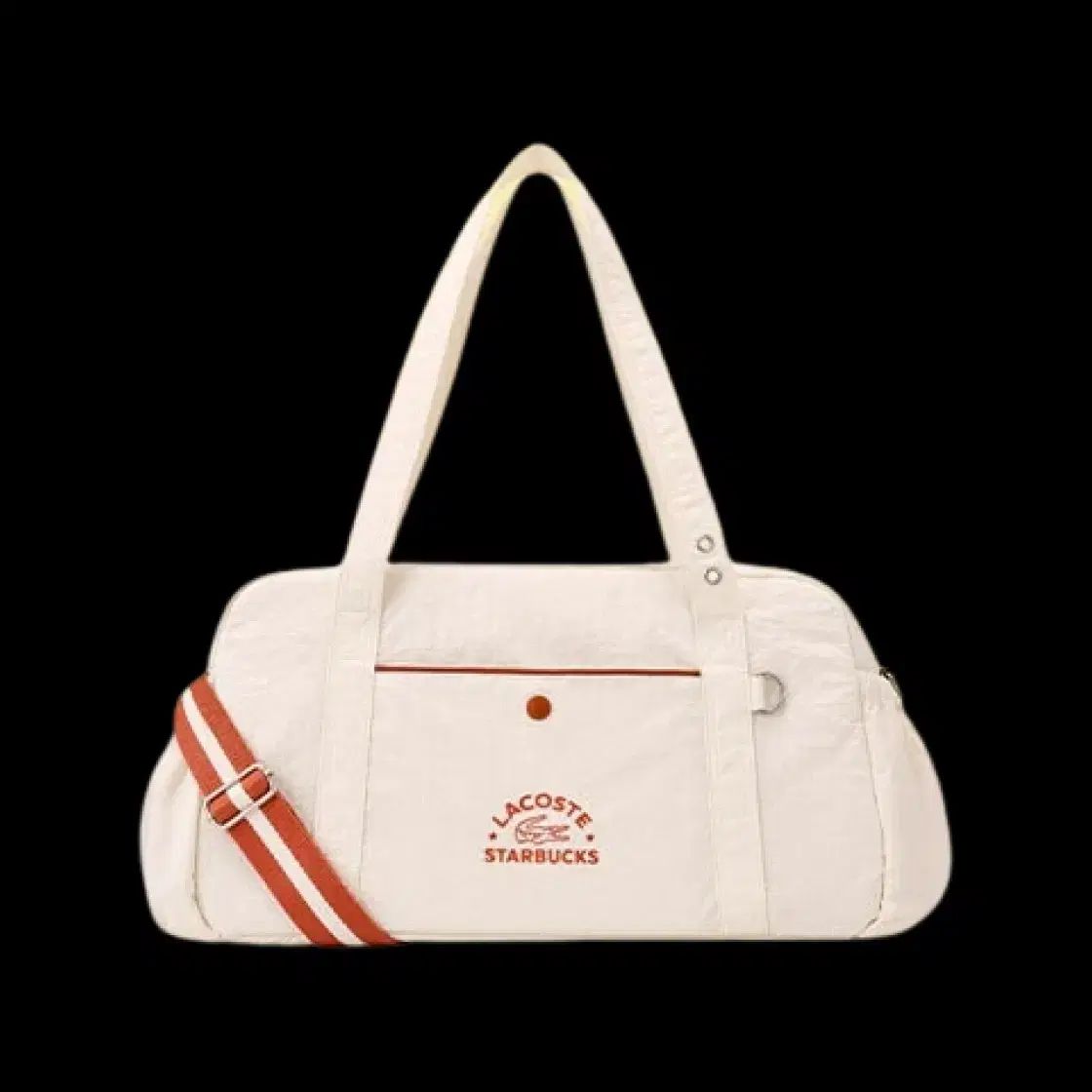 韓国 スターバックス LACOSTE ラコステ バッグ アイボリー 韓国 スターバックス LACOSTE ラコステ バッグ アイボリー 韓国