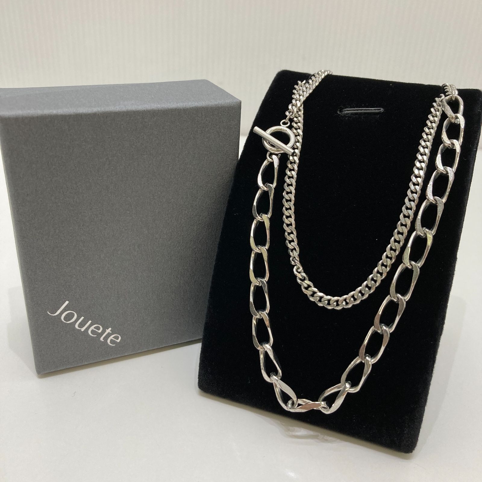 Jouete ジュエッテ ネックレス シルバー - メルカリ