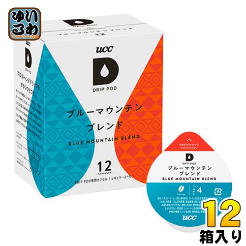 UCC DRIP POD ドリップポッド ブルーマウンテンブレンド 7.5g×12杯分 12箱 6箱入×2 まとめ買い