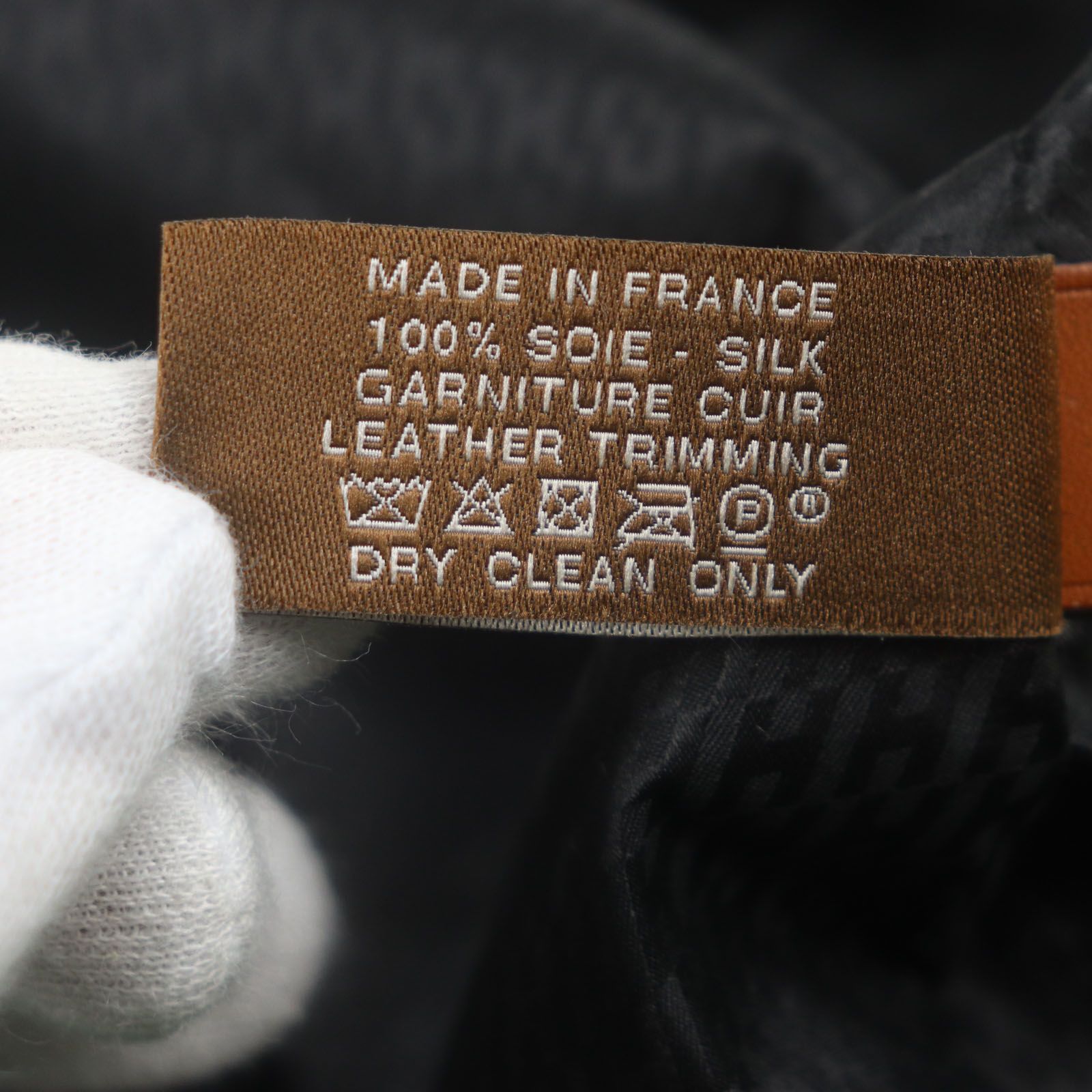 極美品▽HERMES エルメス ウースドゥヴォワヤージュPM シルク100  