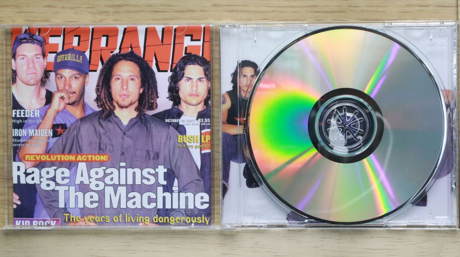 中古CD☆レイジ・アゲインスト・ザ・マシーン/Rage Against The
