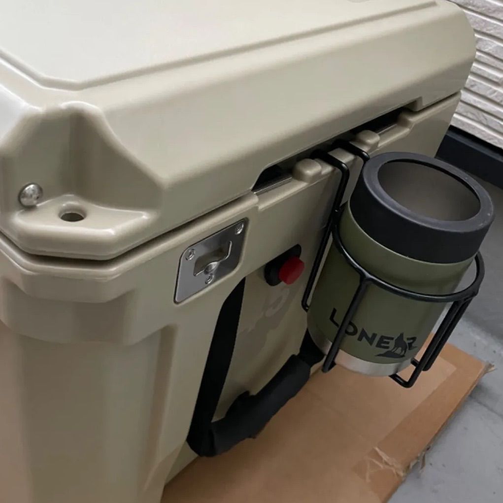  Peak - 【LONER】ハードクーラーボックス45QT  Tan ファミキャン　ソロキャン LONER】ハードクーラーボックス45QT Tan ファミキャン ソロキャン