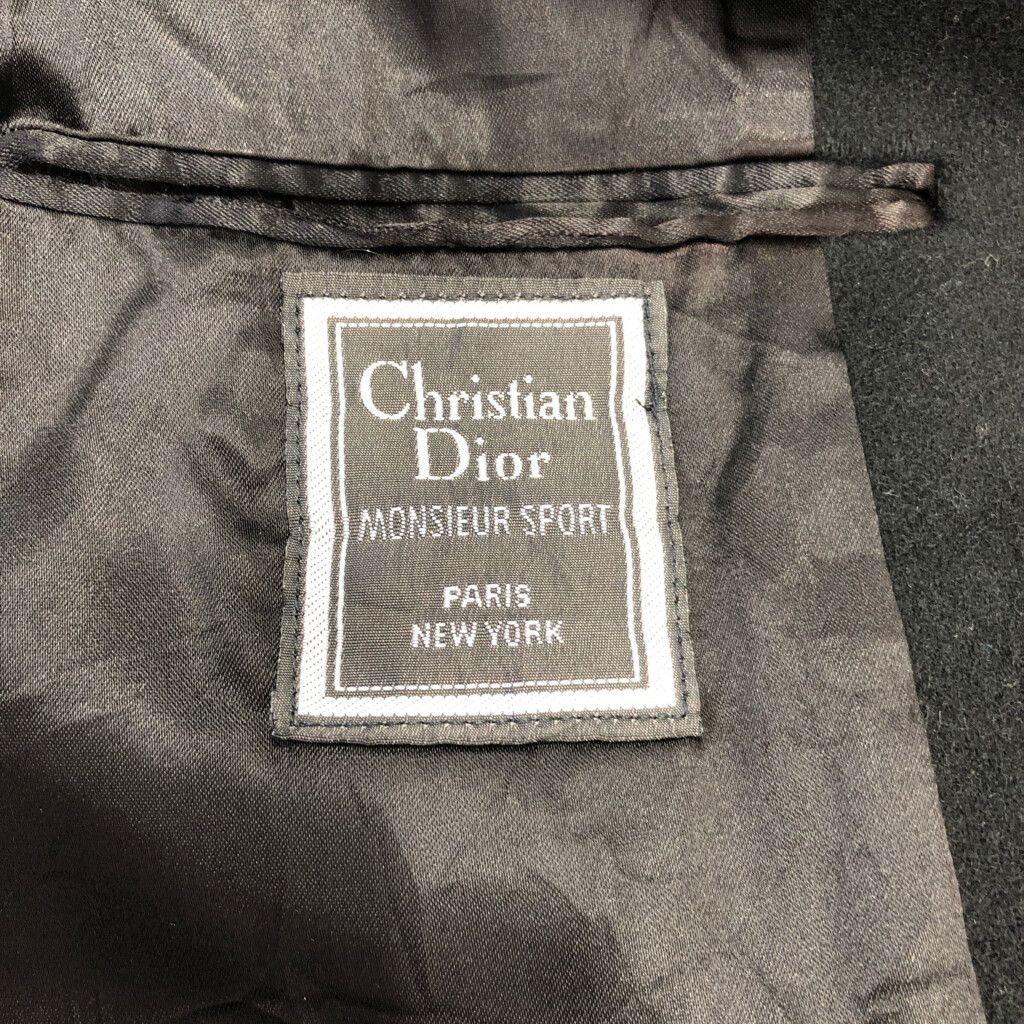90年代 USA製 Christian Dior クリスチャン ディオール ウールコート