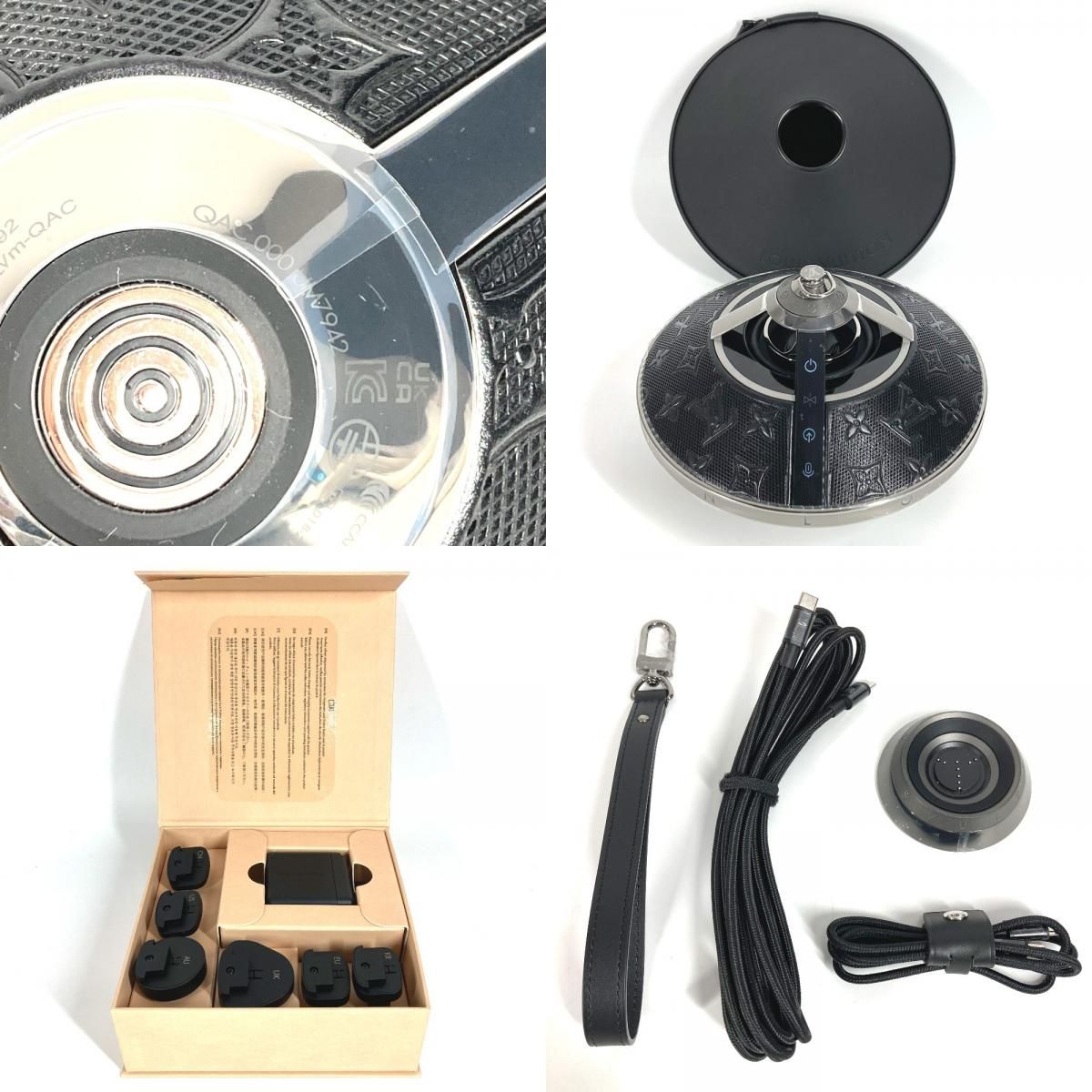 LOUIS VUITTON ルイヴィトン 雑貨 ホライゾン ライト アップ スピーカー QAC000 ブラック NEXPOTALLINN_EU