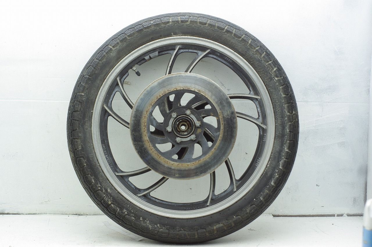 ヤマハ　ビラーゴ750(XV750)　純正フロントホイール　19×1.85　タイヤ製造　07年43週　F-07