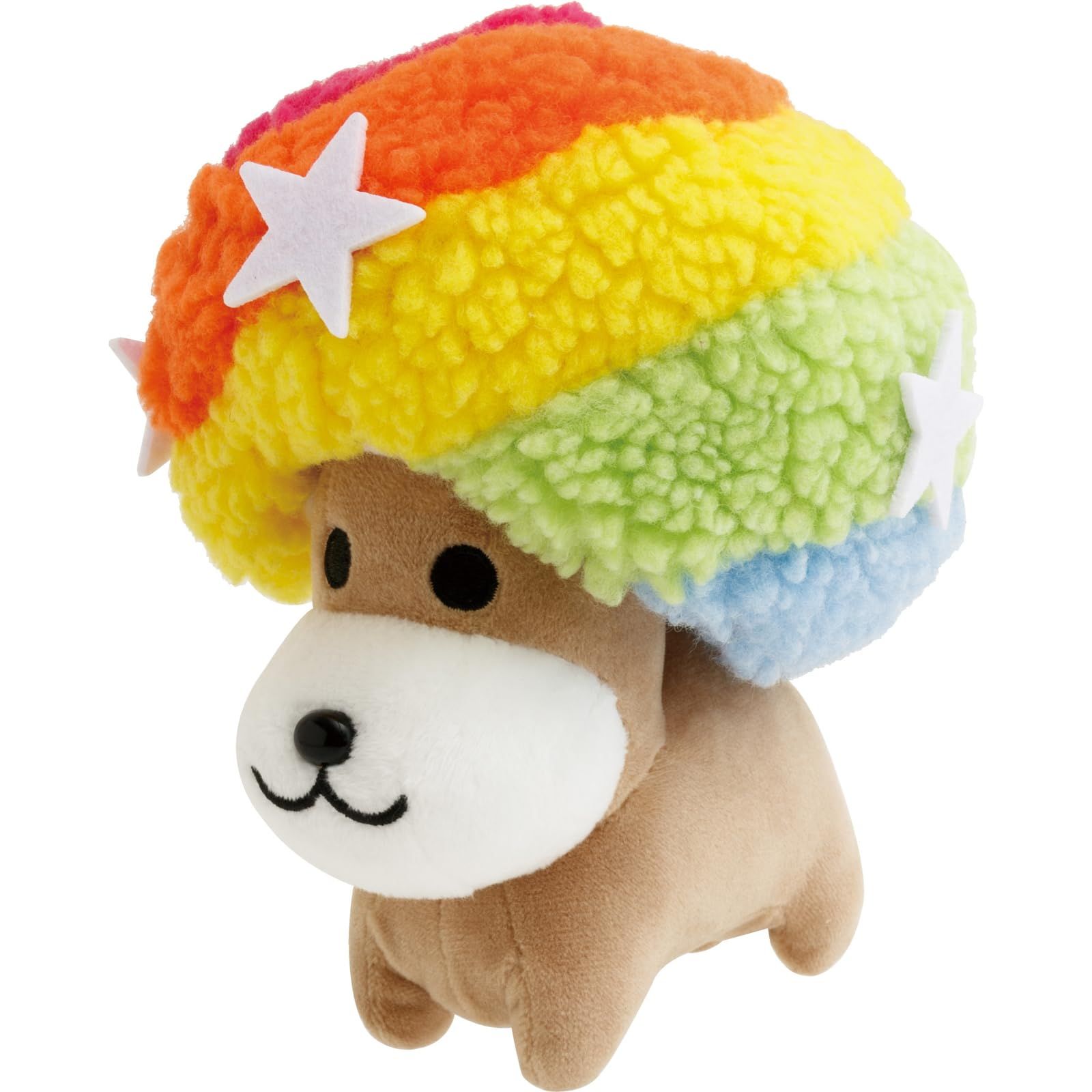 MO84901 San-X Characters あのころのともだち ぬいぐるみ アフロ犬 [アフロ犬] [ぬいぐるみ]