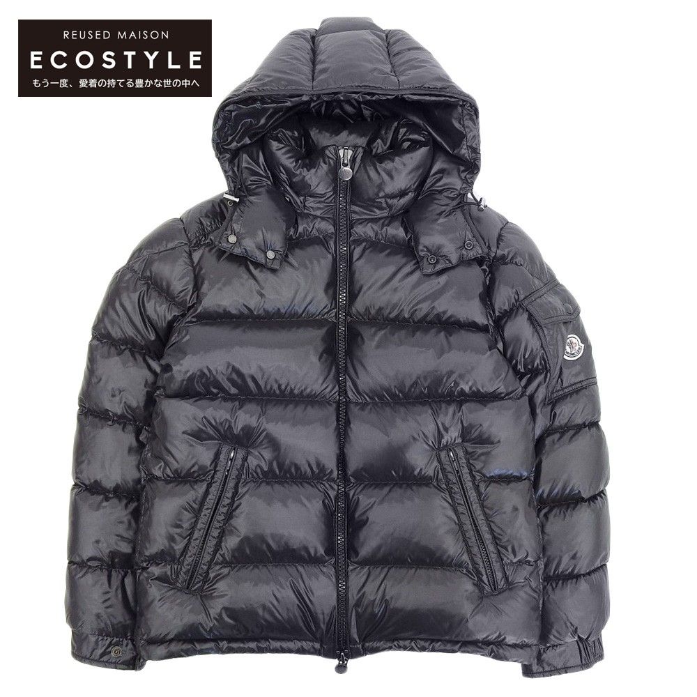 MONCLER モンクレール 美品 MONCLER モンクレール MAYA ダウンジャケット メンズ ブラック 1 19年製 1 - メルカリ