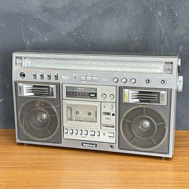 カセット レコーダー National RX-5400 ラジカセ AM FM ナショナル ジャンク品 ステレオ 昭和レトロ| 514213