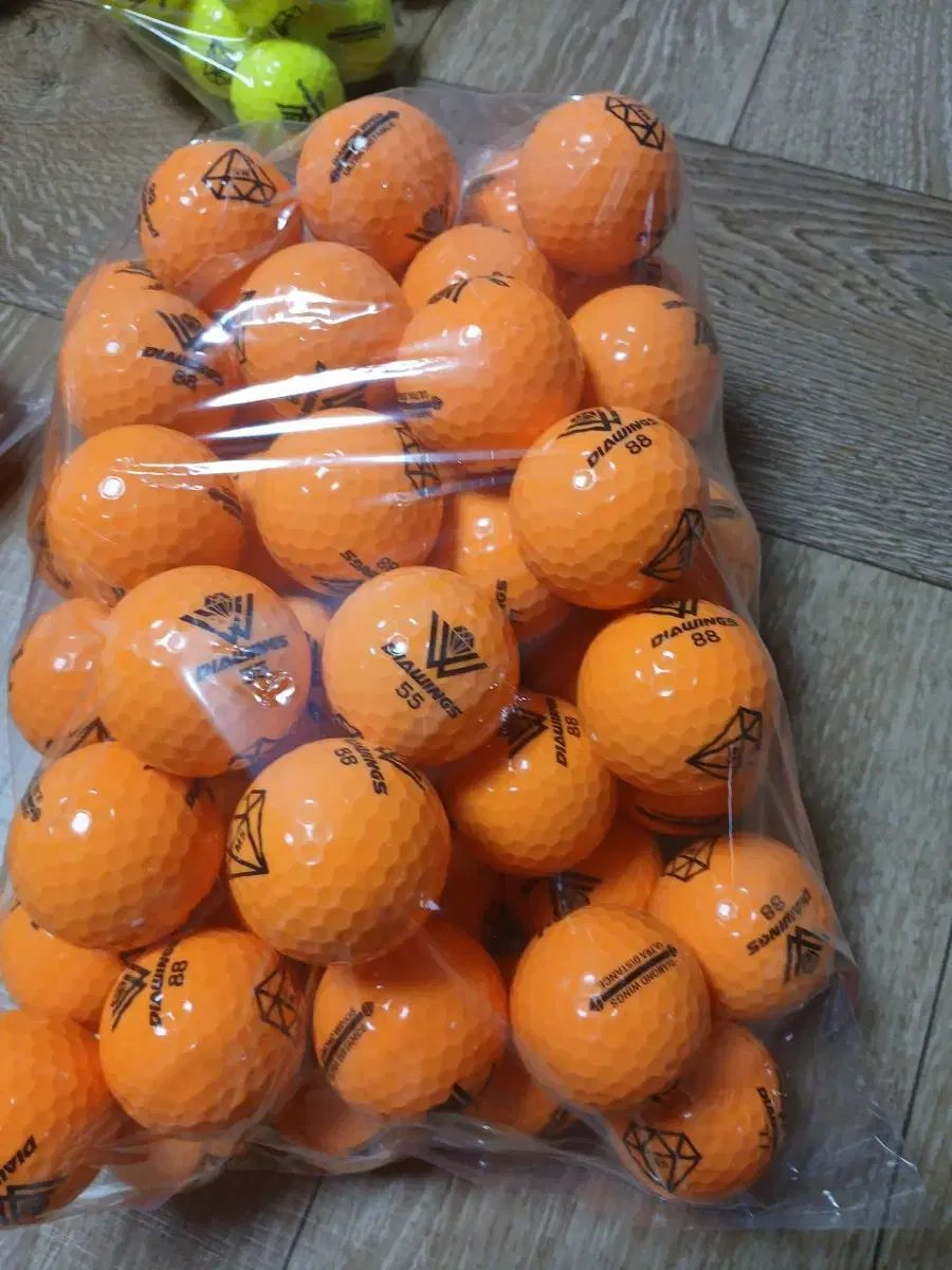 ダイヤ・ウィングス m5 ロストボール オレンジ 蛍光/ 73 スポーン