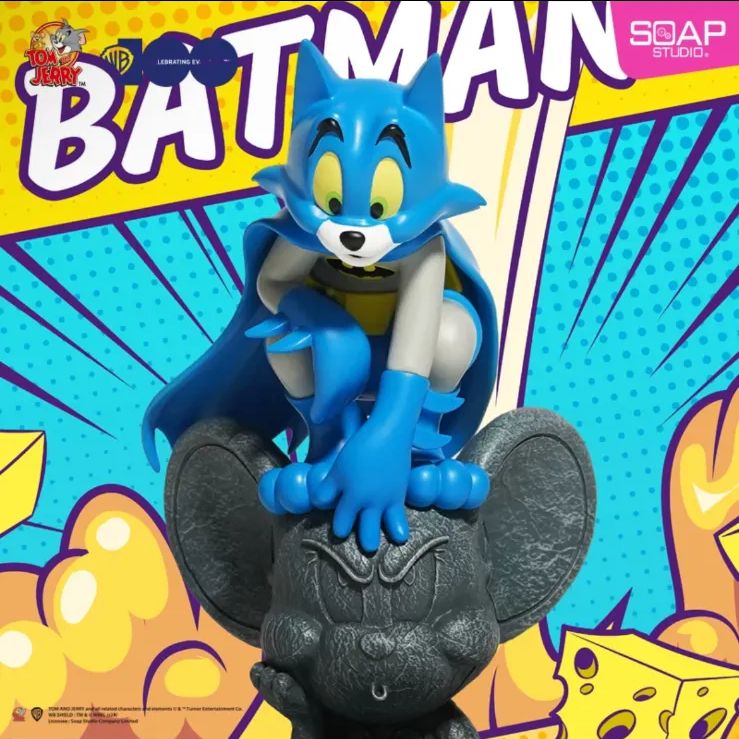 トムとジェリー　バットマン　ロビン　フラッシュ　フィギュア　SOAPSTUDIO 正規品 トムとジェリー バットマン フィギュア SOAPSTUDIO トム