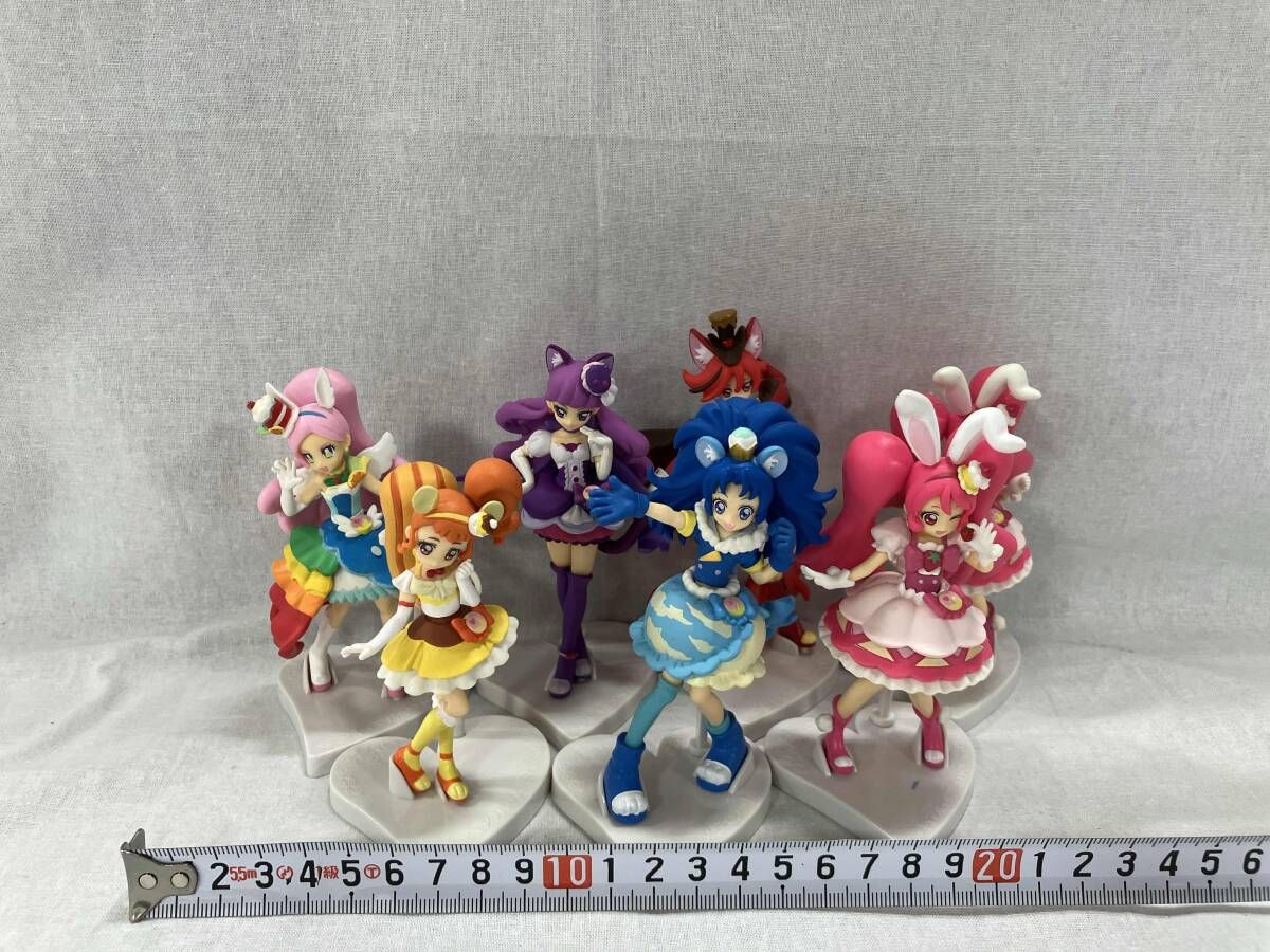 プリキュアアラモード　キューティーフィギュア　全7体セット キラキラプリキュアアラモード キューティーフィギュア 7体