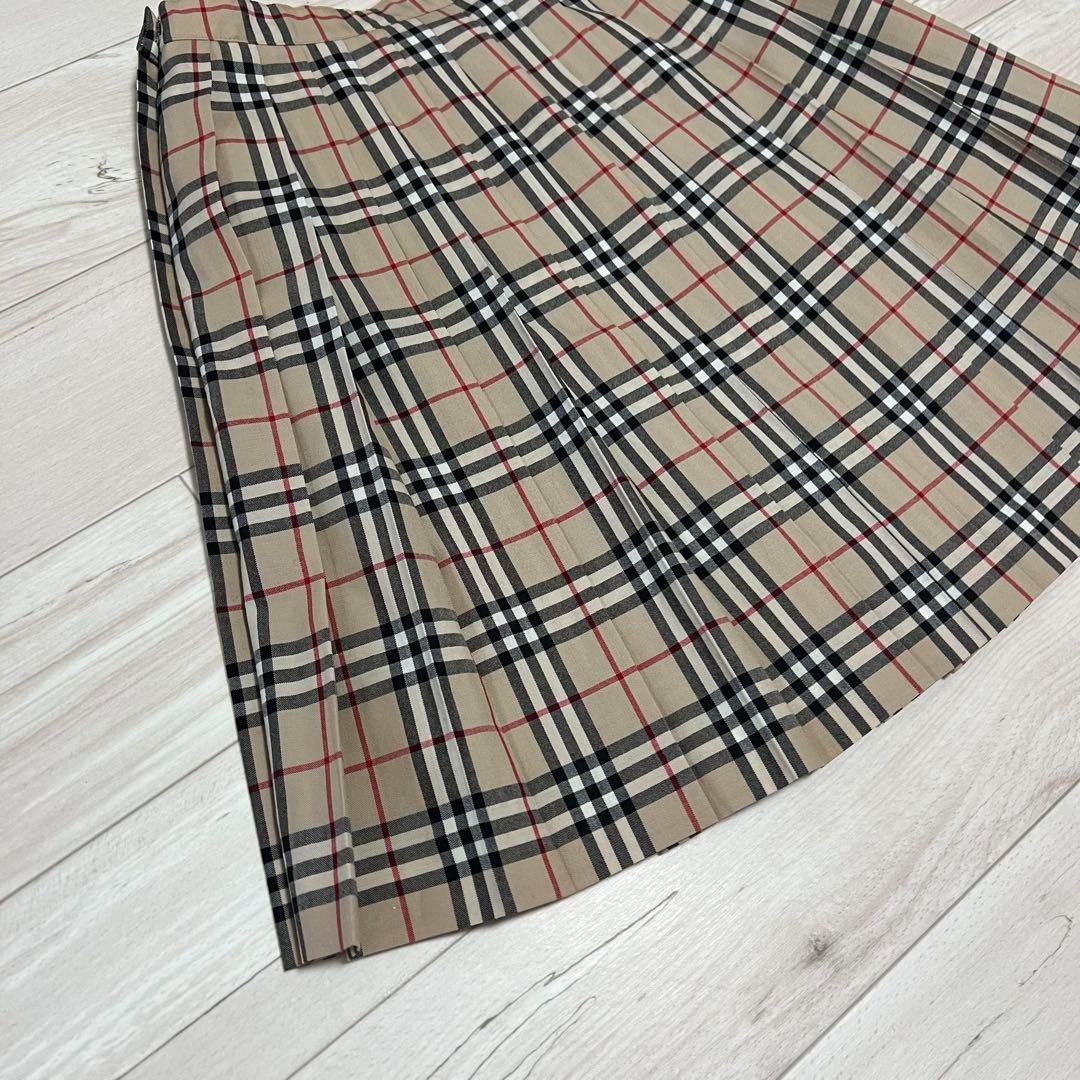 ノバチェック柄 プリーツスカート