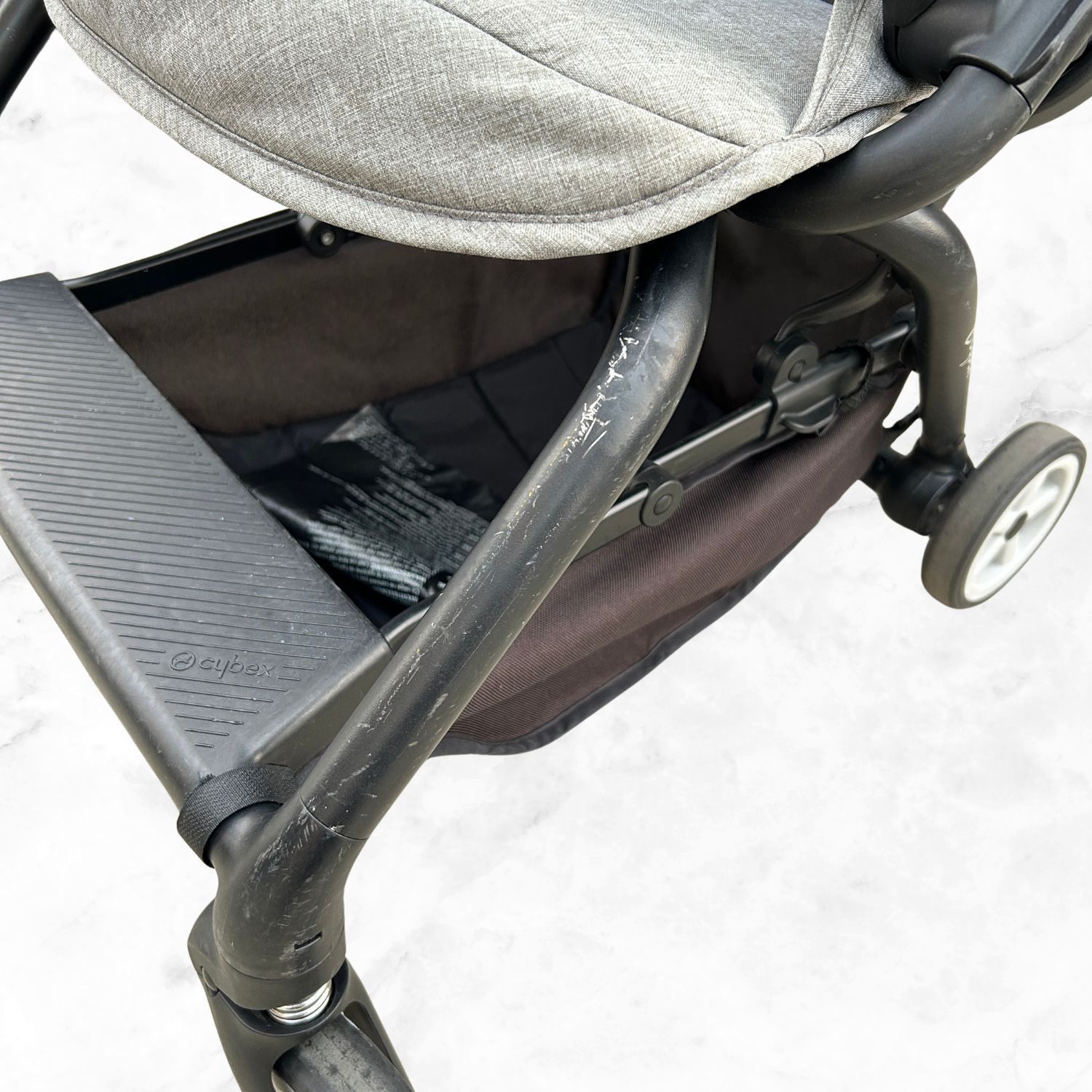 美品】Cybex サイベックス EEZY S イージーS ベビーカー グレー 6ヶ月 