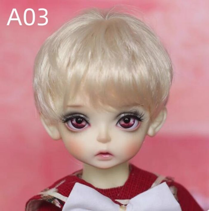 全9色 ドールウィッグ 未使用 ドール 1/6 ウィッグ 短髪
