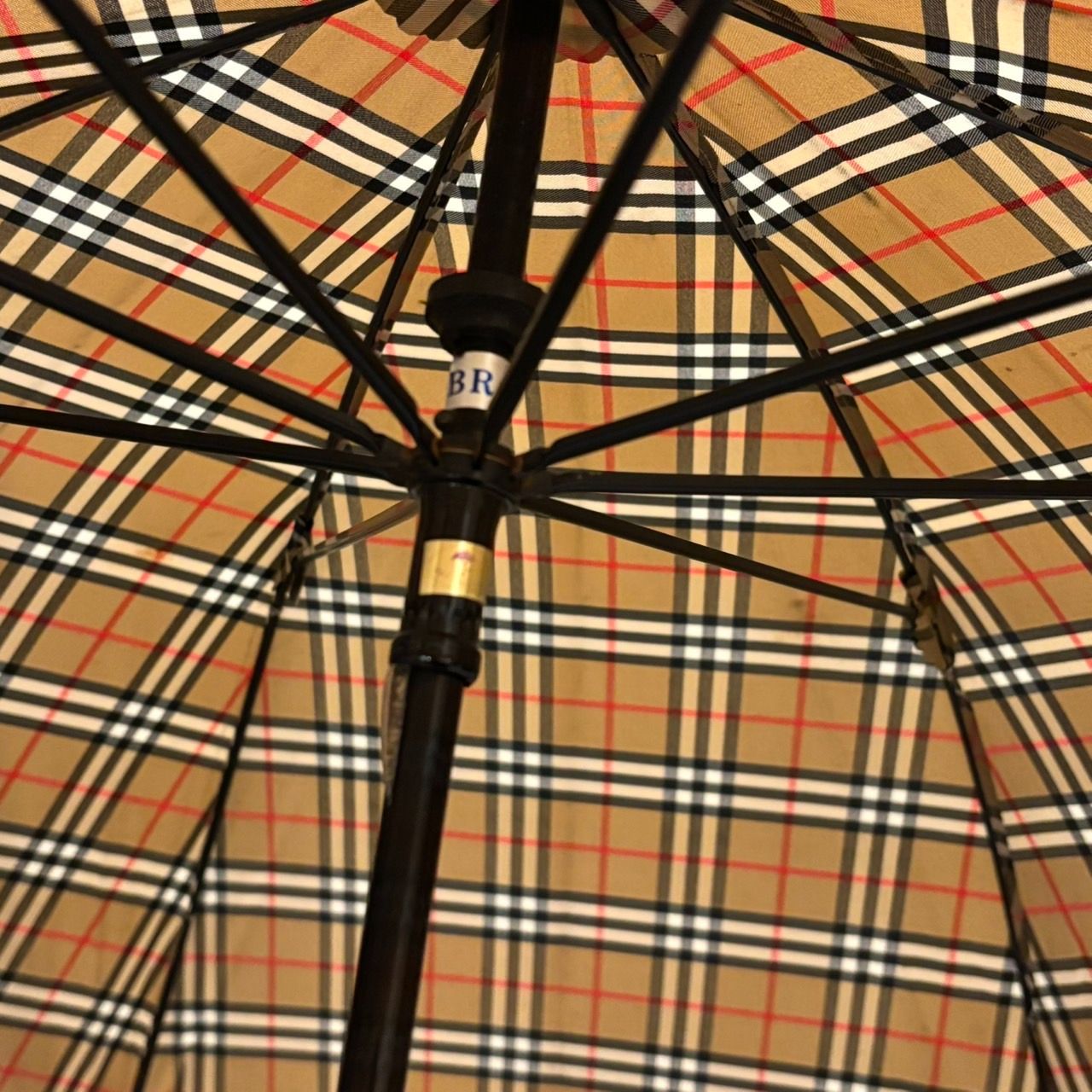 Burberrys バーバリー 傘 バーバリーチェック 雨具 長傘 全長880mm
