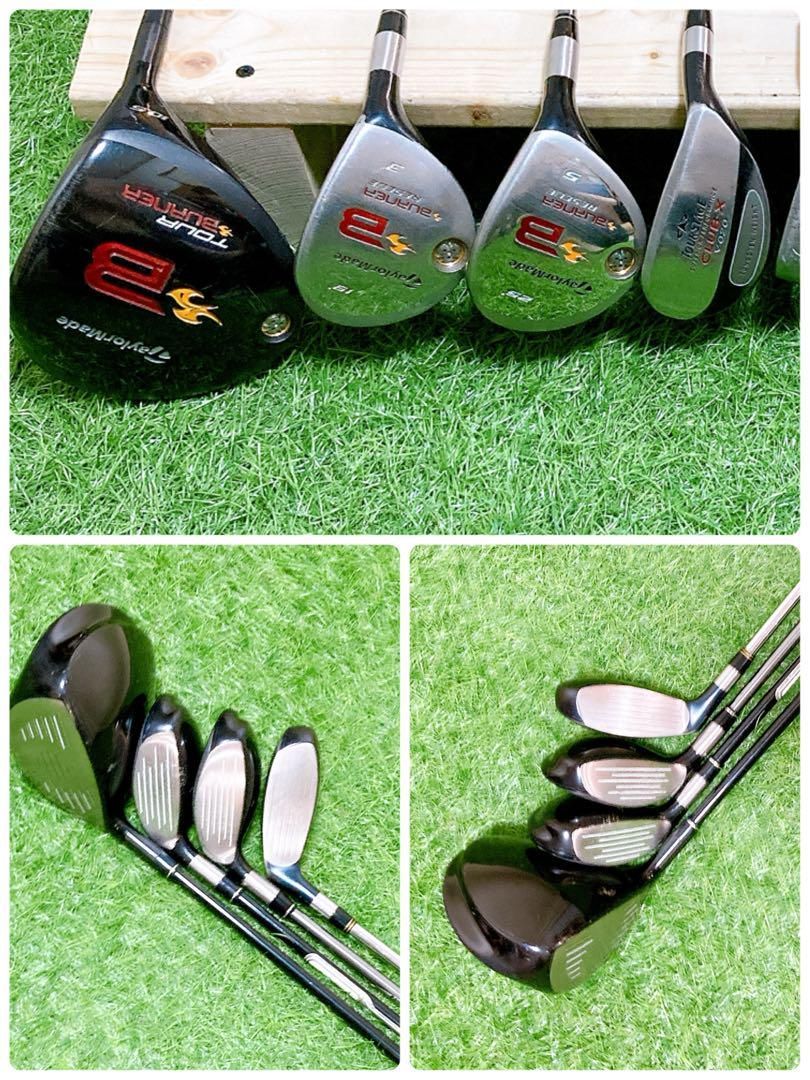 7【ゴルフクラブセット】テーラーメイド 初心者オススメ メンズ