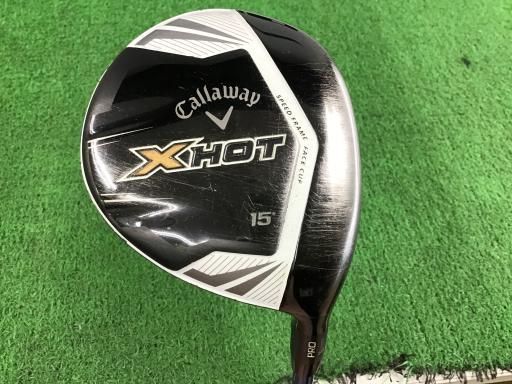 中古】 キャロウェイ X HOT 3W フェアウェイウッド FW Tour AD