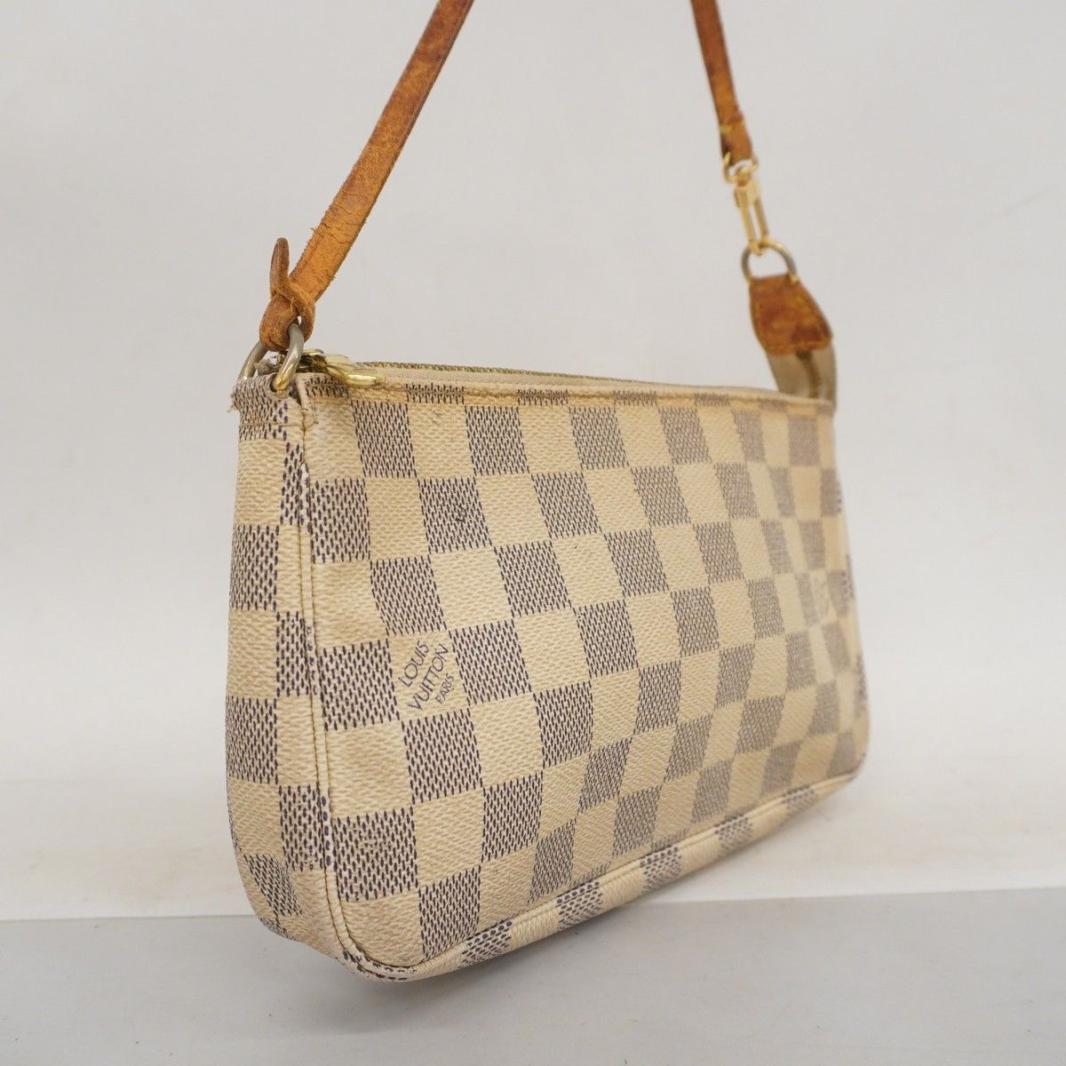 5ic3151-h】ルイヴィトン ポーチ ダミエ・アズール ポシェットアクセ  