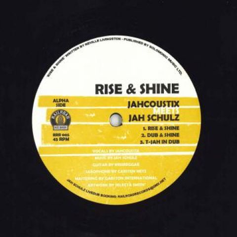 欧12” Jahcoustix, Jah Schulz / Princ Rise & Shine; Dub