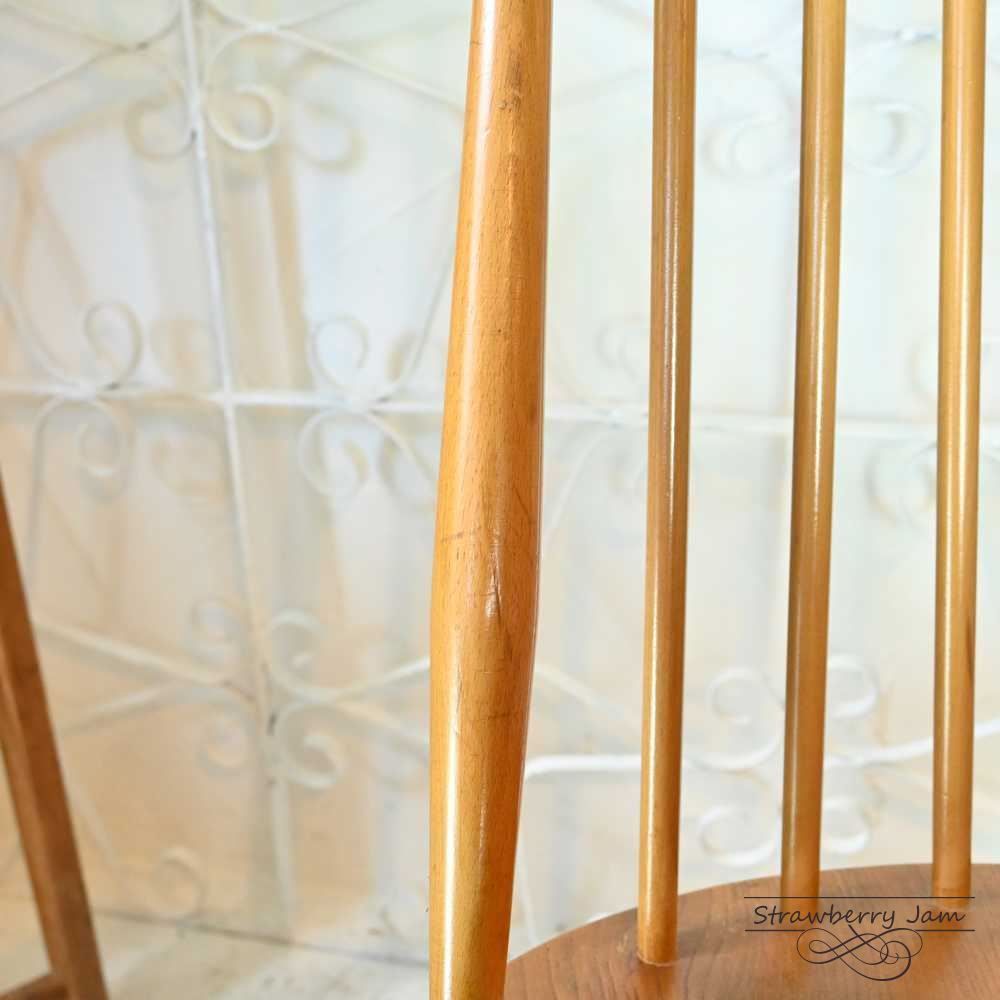 L3705-235-3 英国ヴィンテージ ERCOL アーコールチェア ゴールドスミス