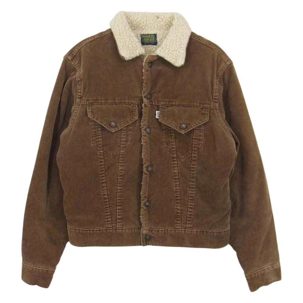 ドゥニーム コーデュロイジャケット ブラウン Denime ドゥニーム オリゾンティ コーデュロイ ボア ランチ ジャケット