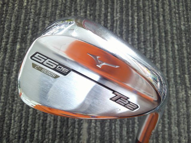 中古 ウェッジ ミズノ T22 SATIN 56-06/Steel Fiber i125cw/S/56[0329]博多