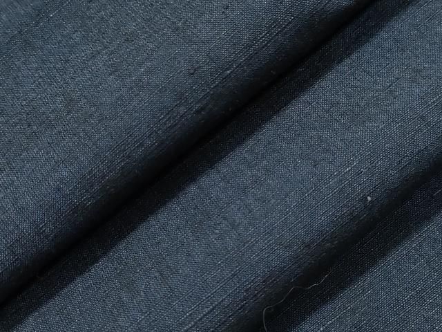 平和屋着物●男性 紬 濃紺地 正絹 CAAZ6497dy