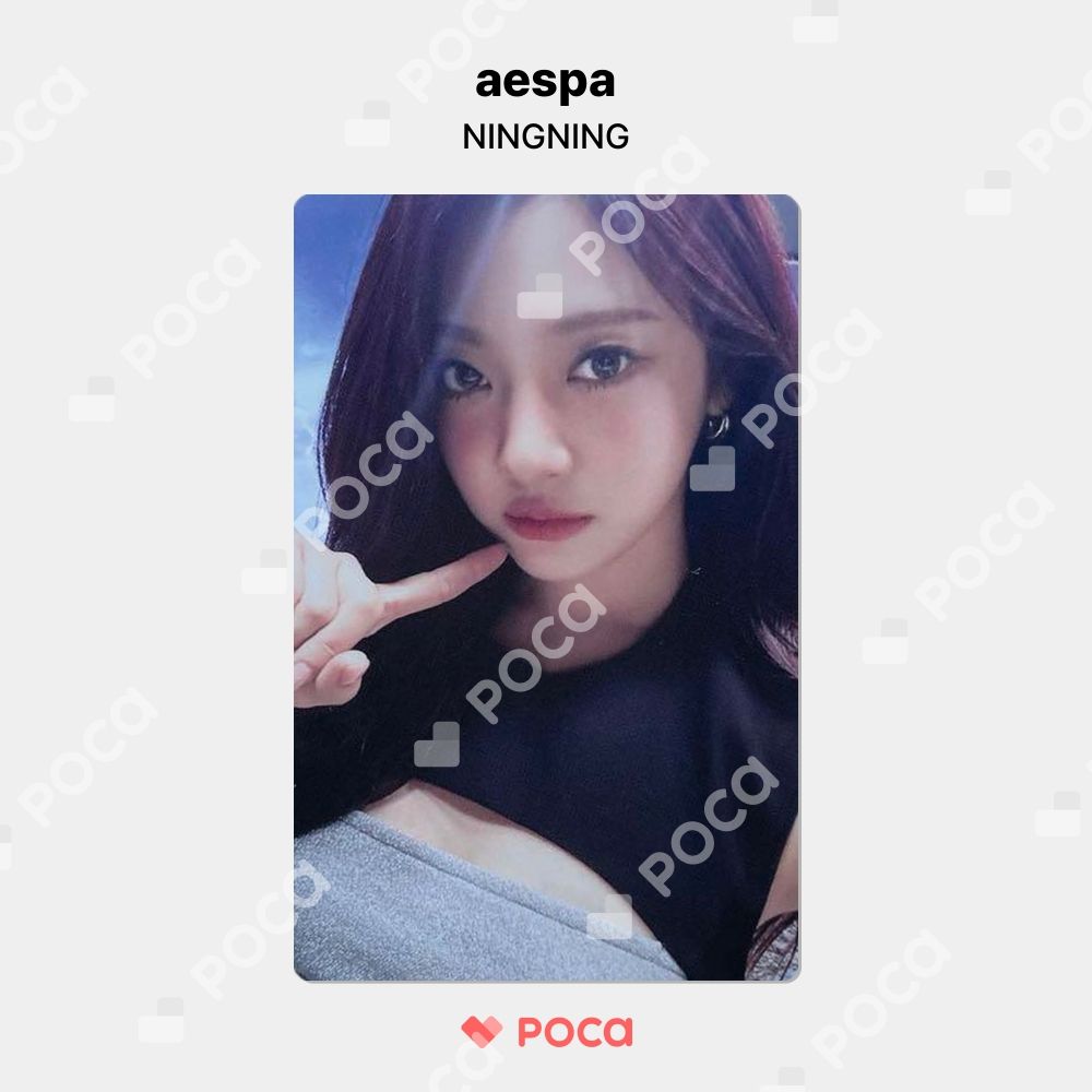 aespa ニンニン SMTOWN 2025 コーチジャケット トレカ aespa ニンニン SMTOWN 2025 コーチジャケット トレカ aespa