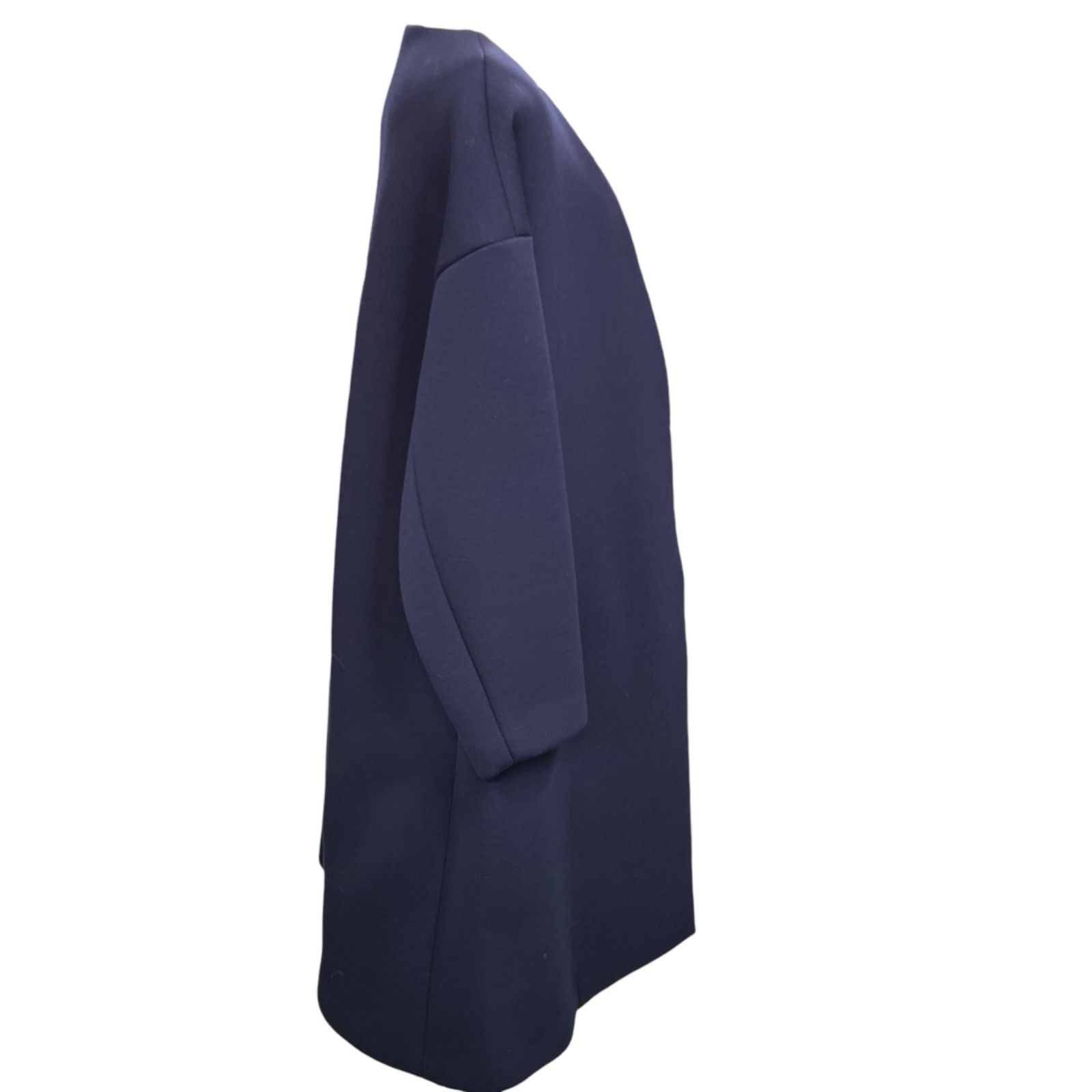 美品 ロンハーマン エブール ボンディングノーカラー コート