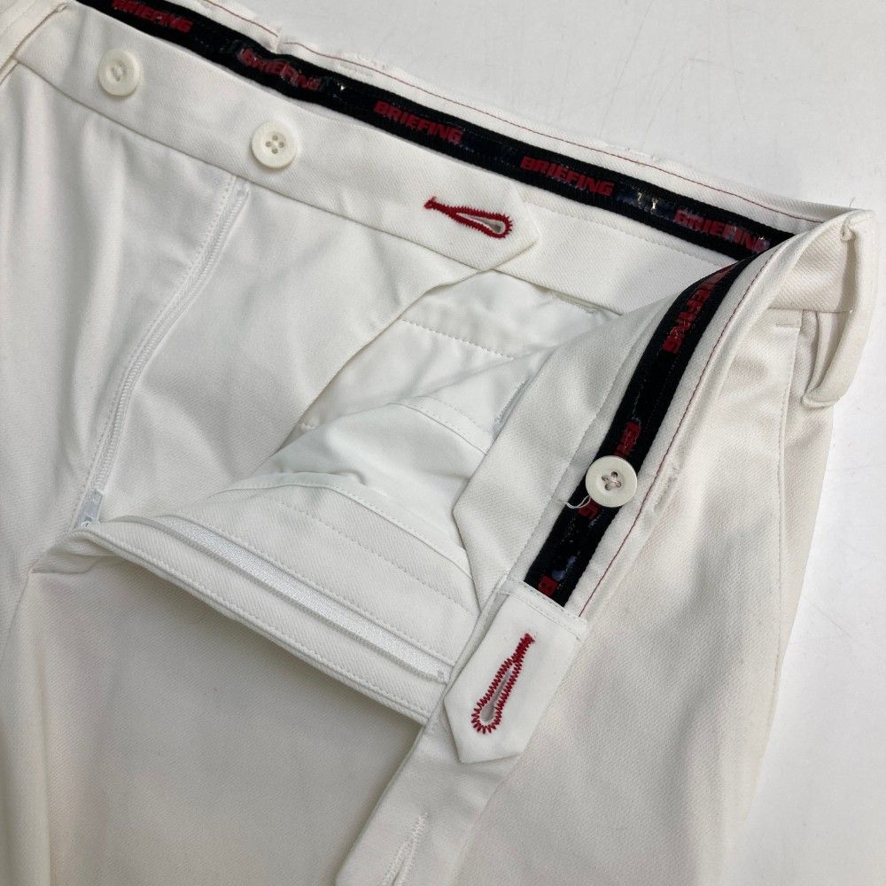 ブリーフィング BRIEFING ホワイト白 ゴルフ パンツ Lサイズ ホワイト BRIEFING GOLF - ブリーフィングゴルフ 【レディース ゴルフ