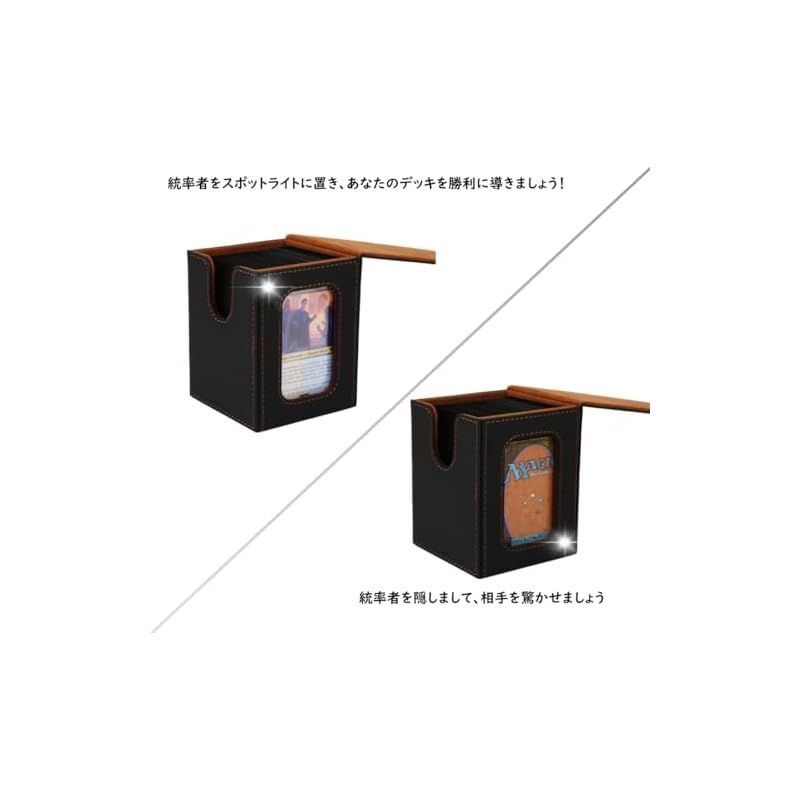 Venssu デッキケース トレカケース カードディスプレイウィンドウ 100