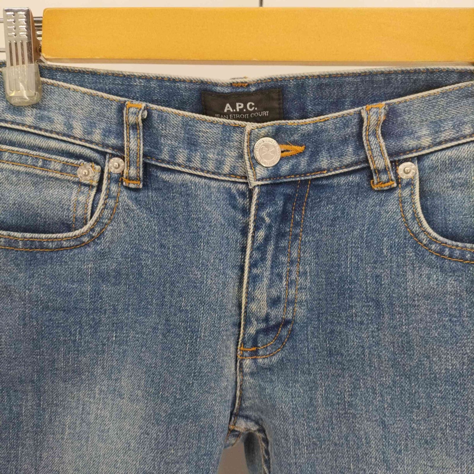 アーペーセー A.P.C. JEAN ETROIT COURT デニム パンツ レディース 25