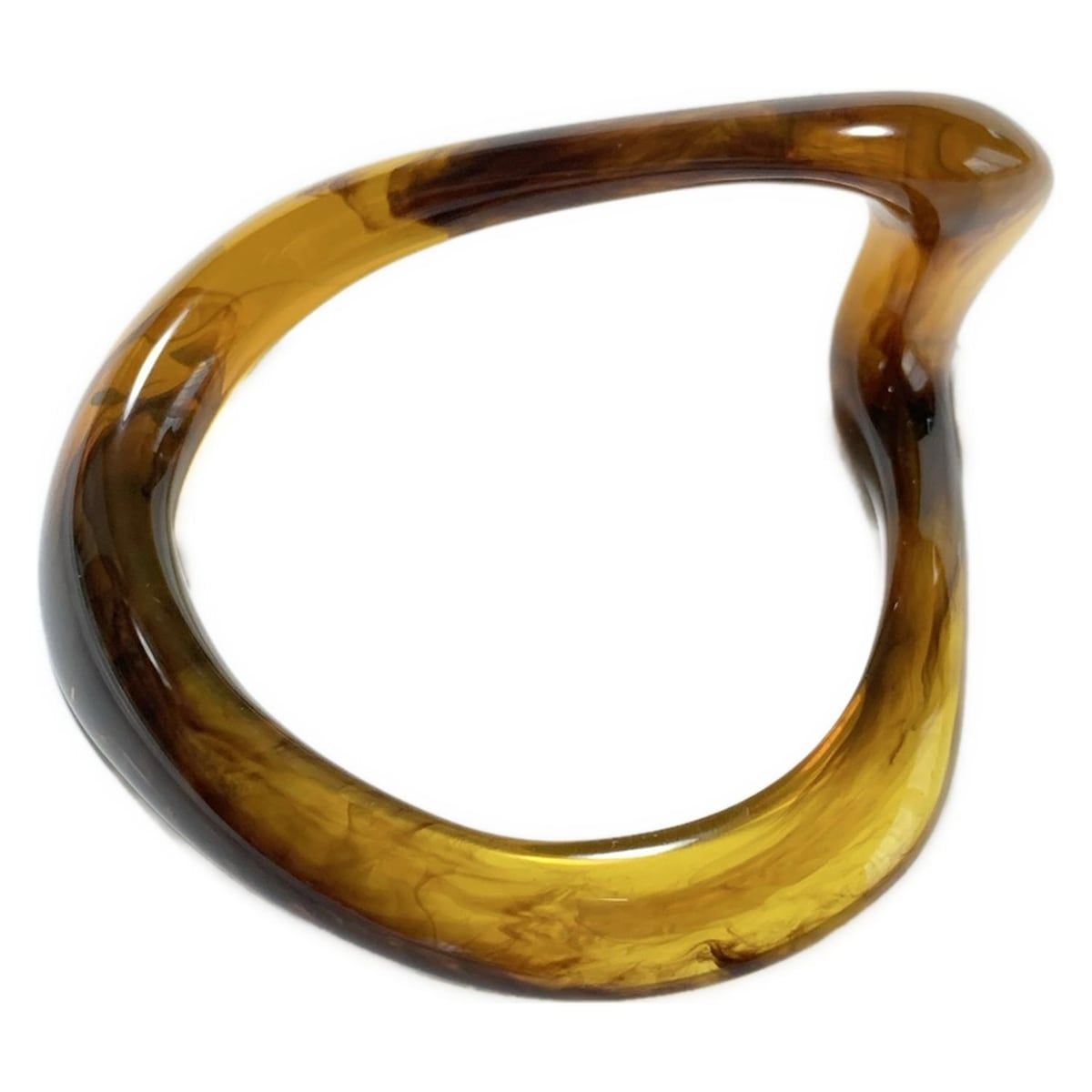 EPOCA エポカ バングル - ライトブラウン×ダークブラウン