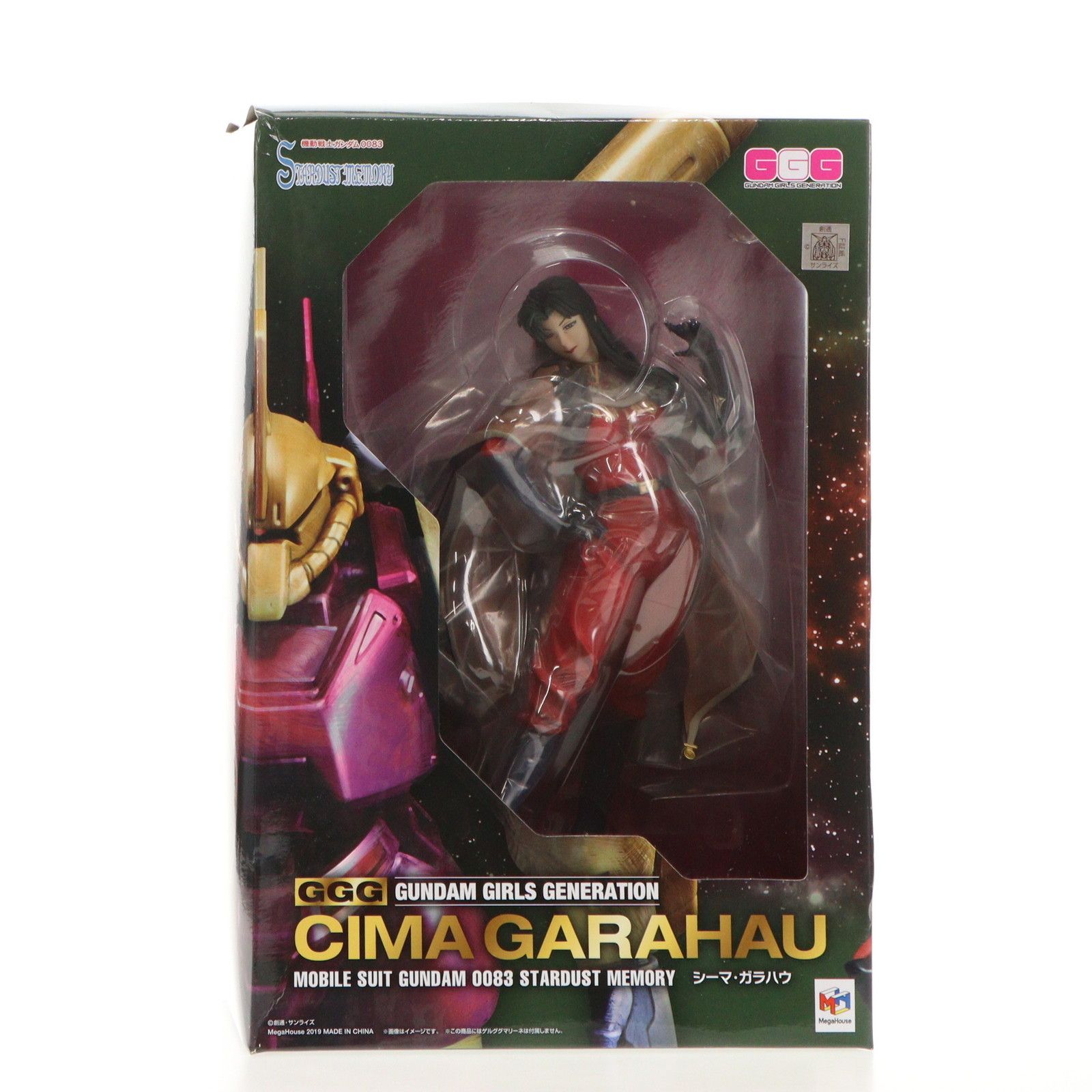 GGG(ガンダム・ガールズ・ジェネレーション) シーマ・ガラハウ 機動戦士ガンダム0083 STARDUST MEMORY(スターダストメモリー) 1/8 完成品 フィギュア メガハウス