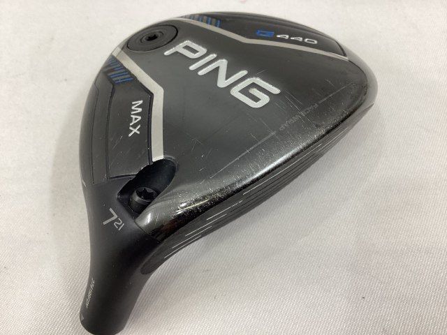 ピン 人気 G440 MAX フェアウェイウッド 7W ヘッド単品 カバー付き 21 4852 杭全本店 WHITEMONARCHHOTEL_COM