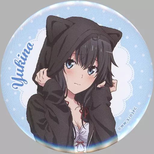 Amazon.co.jp: 俺ガイル 雪ノ下雪乃 巫女 缶バッジ やはり俺の