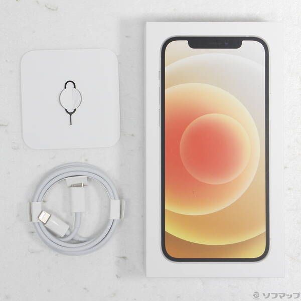 〔中古品〕 iPhone12 64GB ホワイト MGHP3J／A SoftBank【269】 64GB ホワイト iPhone12 MGHP3J⁄A - 最安値，本物保証