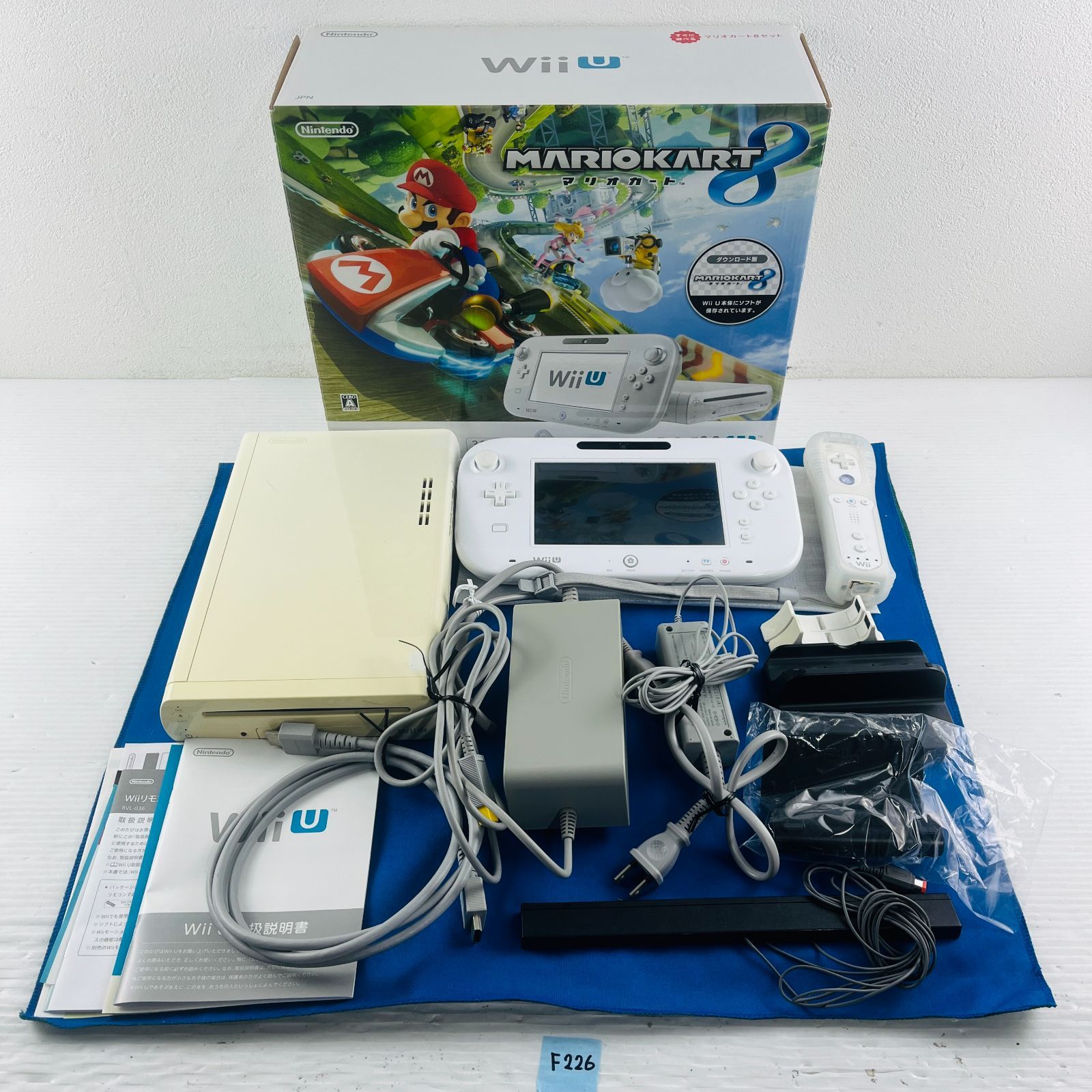 32ギガ wiiU マリオカートセット スプらトゥーん付き Wii u premium