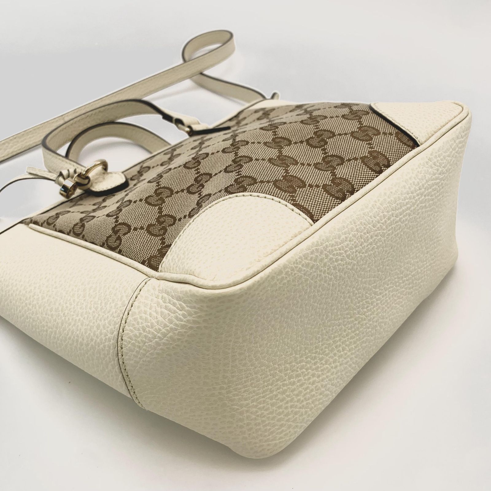 GUCCI グッチ GGキャンバス アイボリー ベージュ 449241 2WAYバッグ 