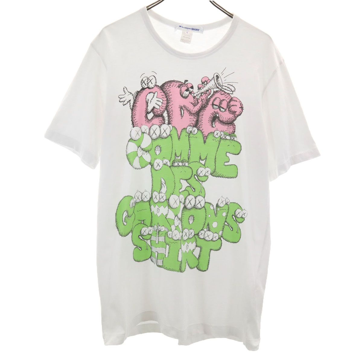 COMME des GARCONS SHIRT コムデギャルソンシャツ KAWS カウズ コラボ 