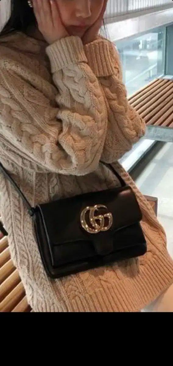GUCCI グッチ アリー クロス|クロスボディバッグ A レベル 評価証明書 O