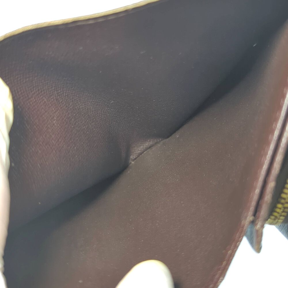 【付属品完備】ルイヴィトン 二つ折り財布 ダミエ ポルトフォイユ トレゾール LOUIS VUITTON ルイヴィトン ダミエ・ポルトフォイユトレゾール