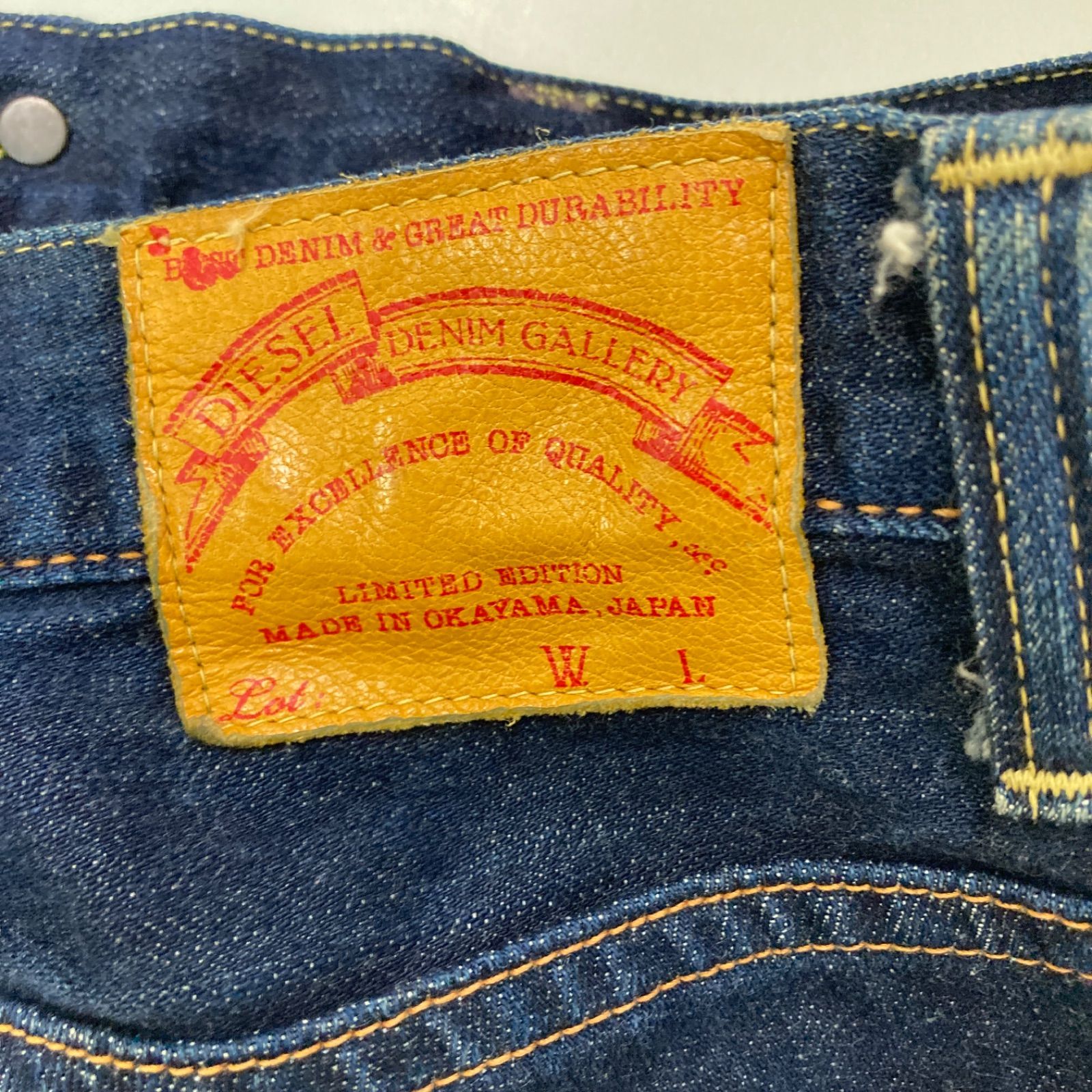 DIESEL ディーゼル パンツ デニム ジーンズ ブルー 日本製 レディース 