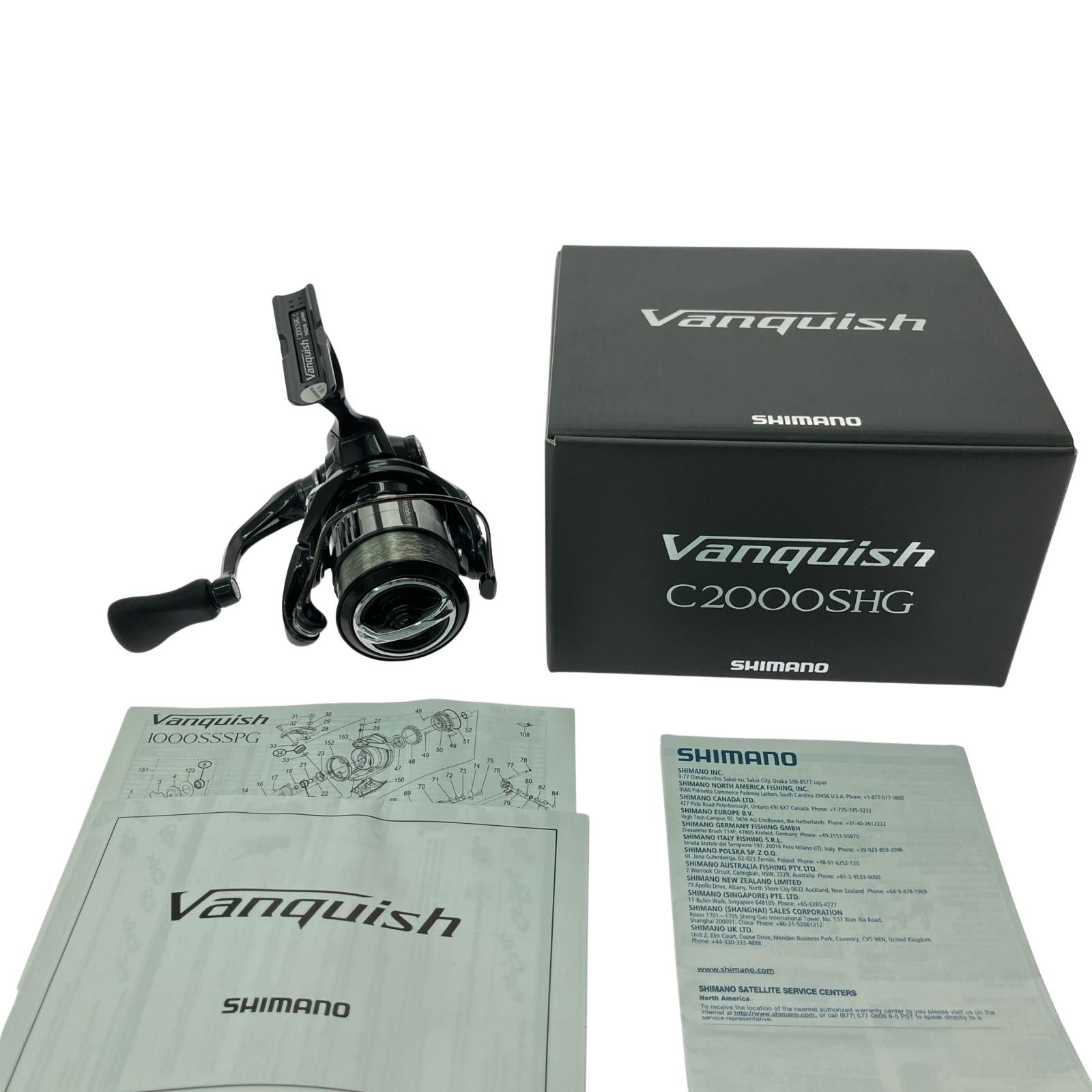 SHIMANO - ■■SHIMANO シマノ スピニングリール 23ヴァンキッシュ C2000SHG 箱付 045249 ▽▽SHIMANO シマノ スピニングリール 23ヴァンキッシュ