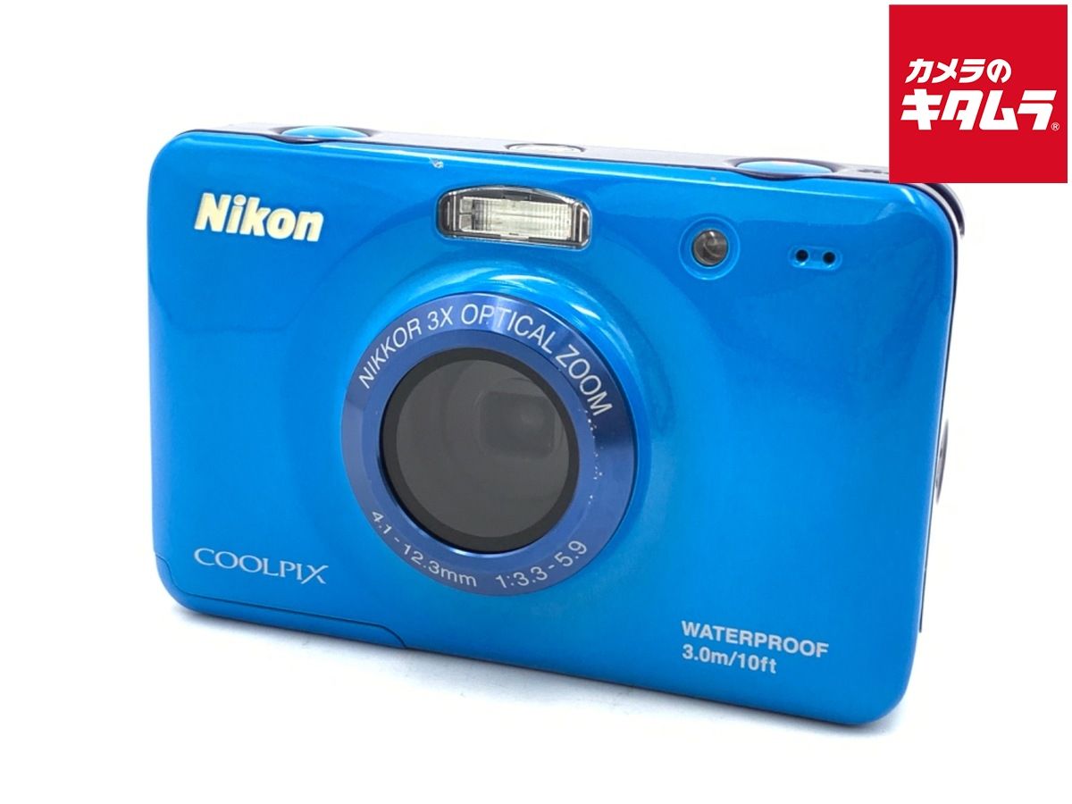 中古】 【並品】 ニコン COOLPIX S30 ブルー 中古】 【並品】 ニコン COOLPIX S30 ブルー