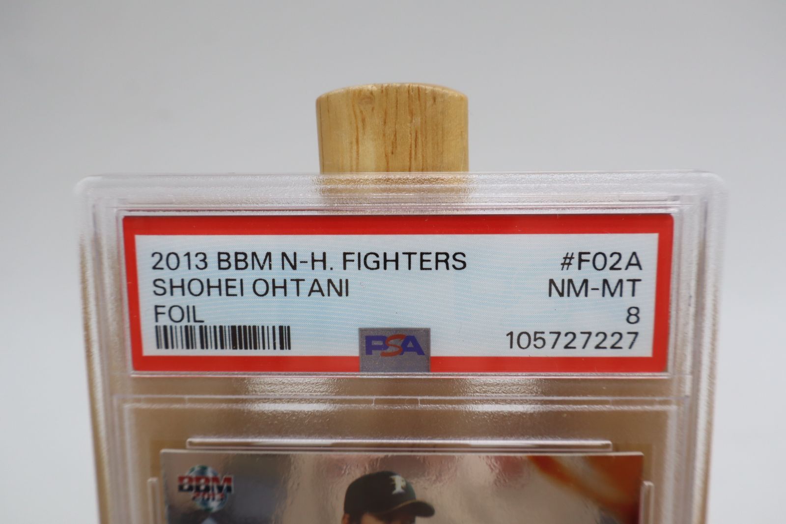 PSA 2013 BBM #F02A #F02B 日本ハムファイターズ 大谷翔平 FOIL