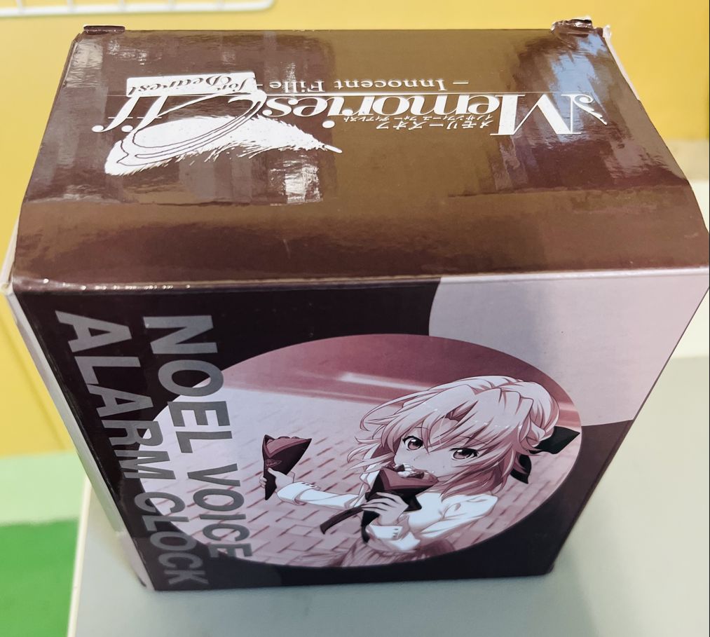 未使用品 メモリーズオフ IF 嘉神川ノエル ボイス入り目覚まし